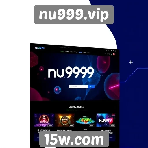 Evolução do design do site nu999.vip