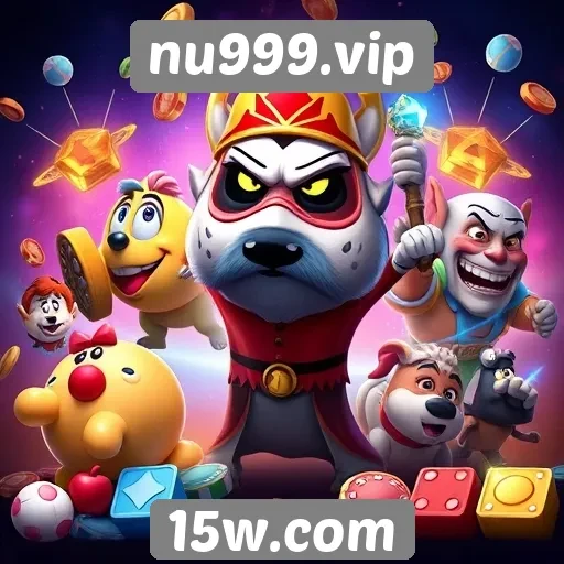 Variedade de jogos disponíveis no nu999.vip